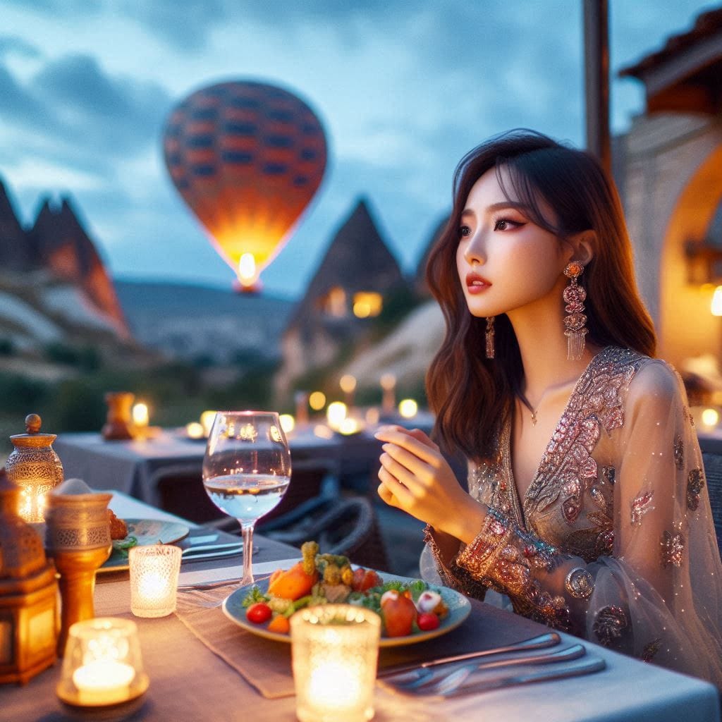 土耳其Cappadocia黃昏晚餐