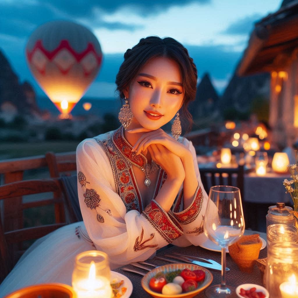 土耳其Cappadocia黃昏晚餐