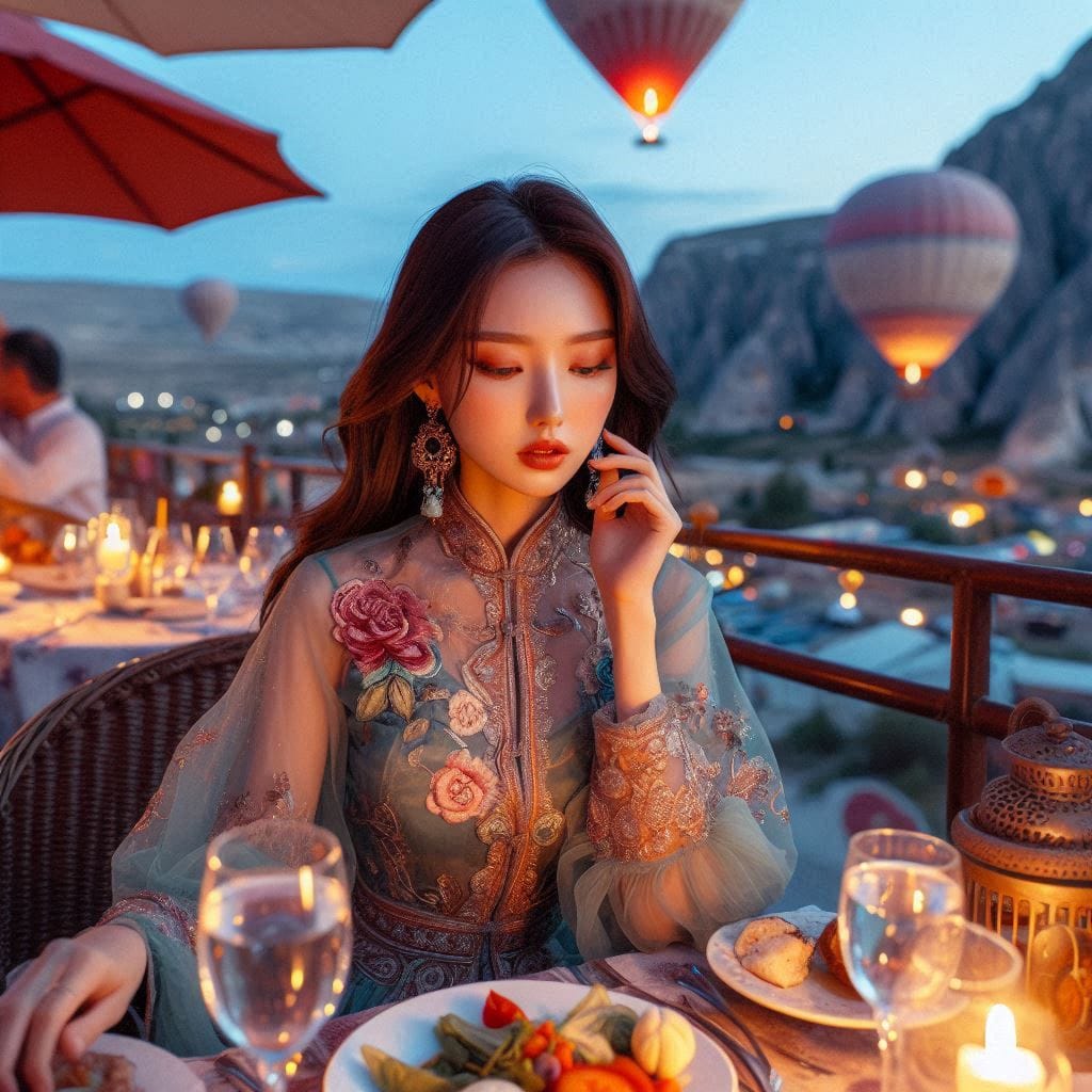 土耳其Cappadocia黃昏晚餐