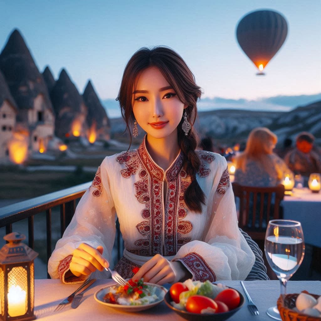 土耳其Cappadocia黃昏晚餐