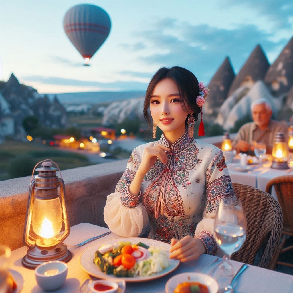 土耳其Cappadocia黃昏晚餐