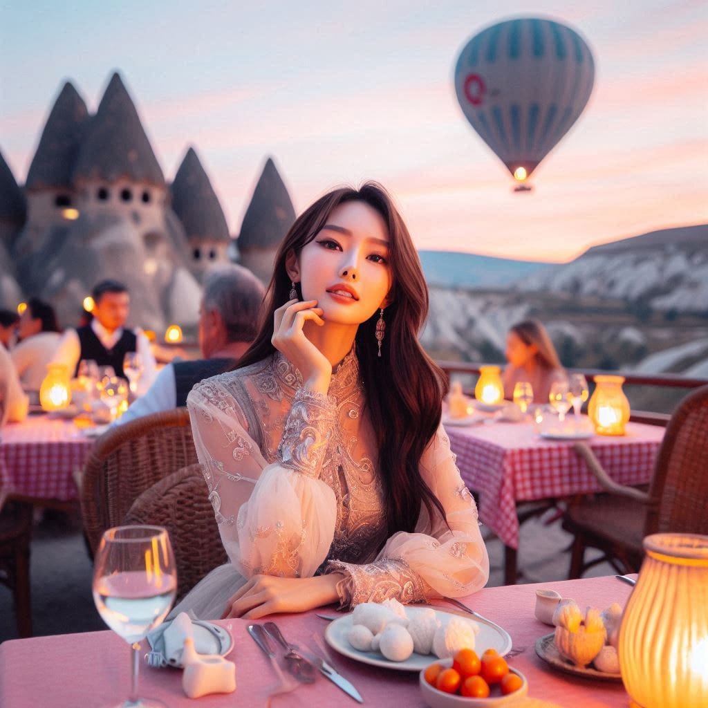 土耳其Cappadocia黃昏晚餐
