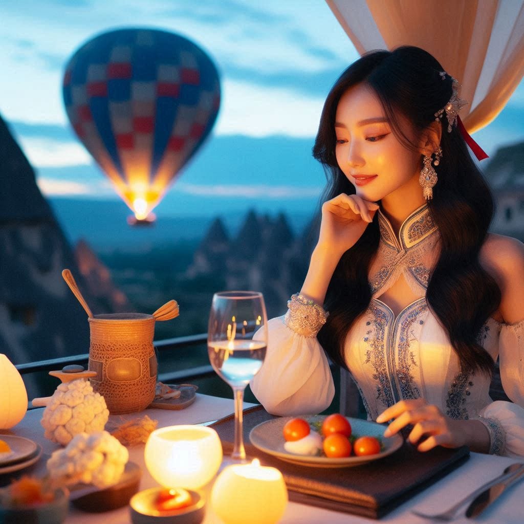土耳其Cappadocia黃昏晚餐