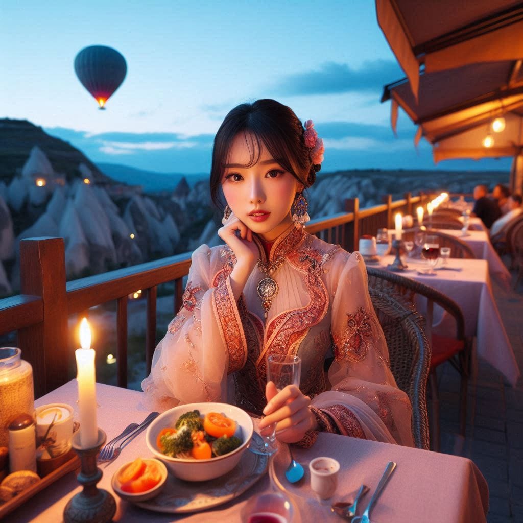 土耳其Cappadocia黃昏晚餐