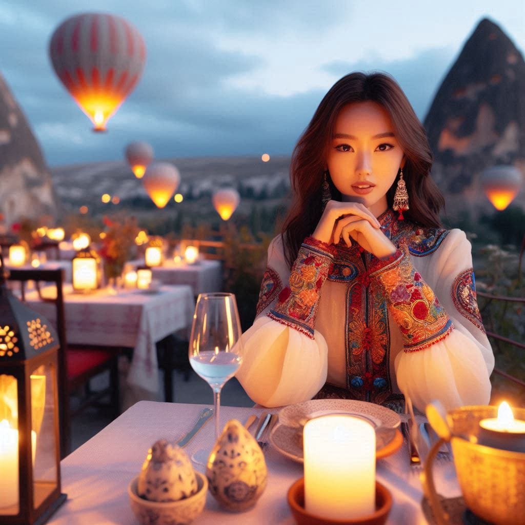 土耳其Cappadocia黃昏晚餐