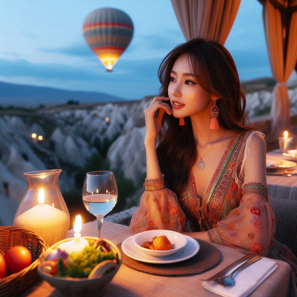 土耳其Cappadocia黃昏晚餐