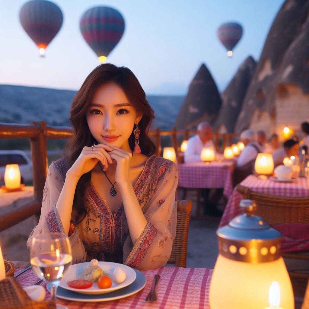 土耳其Cappadocia黃昏晚餐