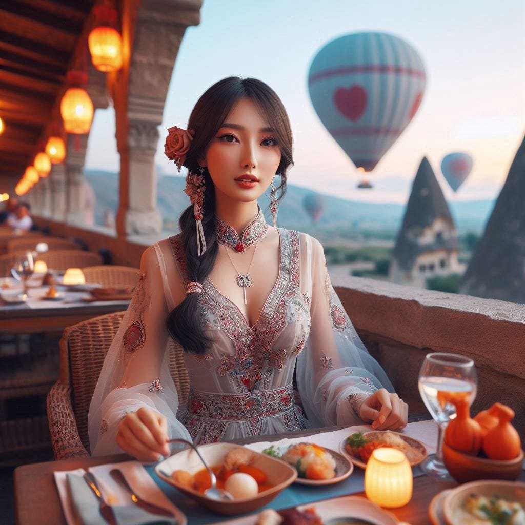 土耳其Cappadocia黃昏晚餐