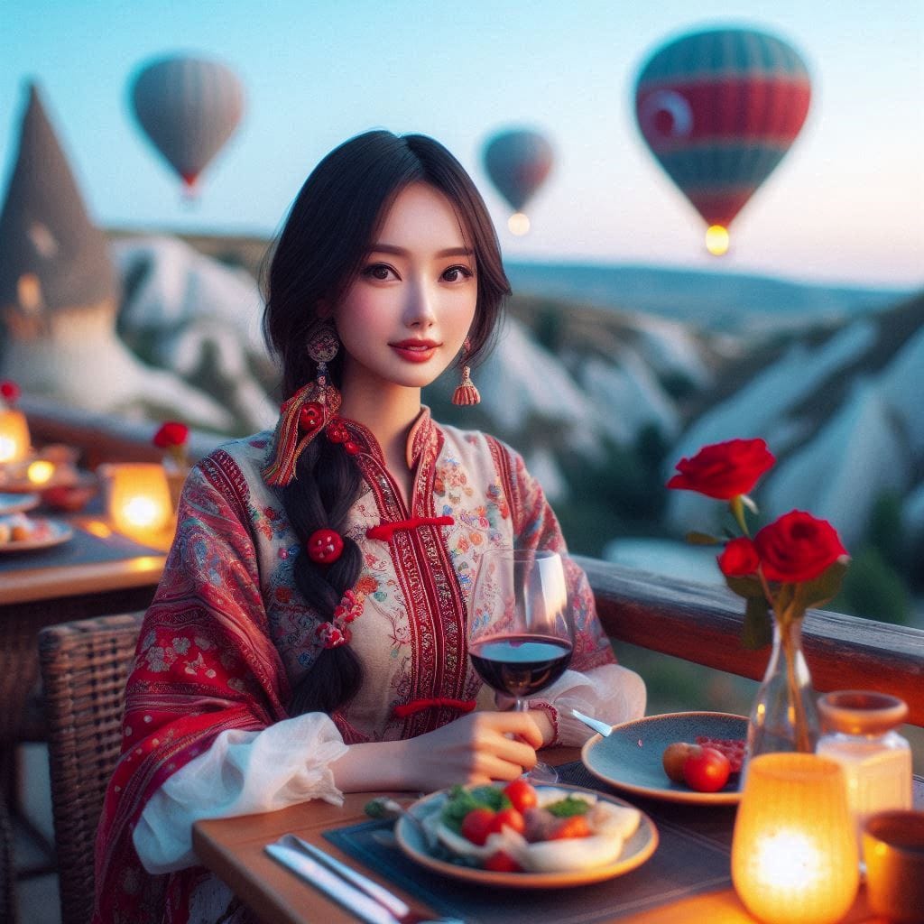 土耳其Cappadocia黃昏晚餐