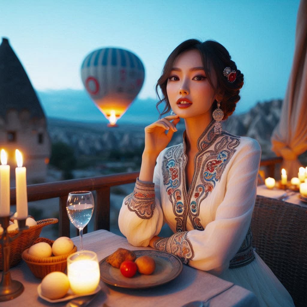 土耳其Cappadocia黃昏晚餐