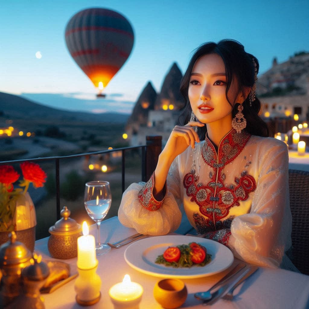 土耳其Cappadocia黃昏晚餐