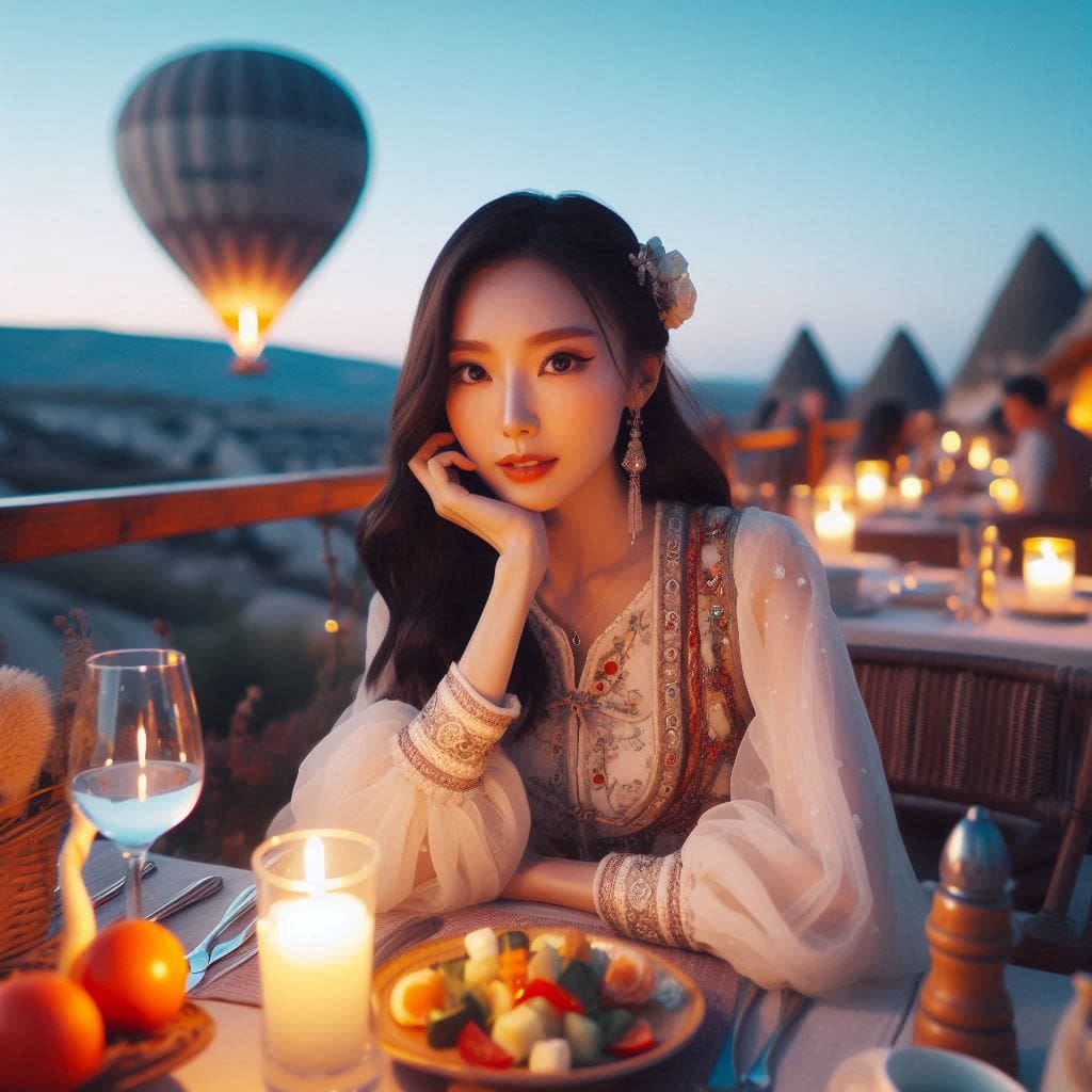 土耳其Cappadocia黃昏晚餐