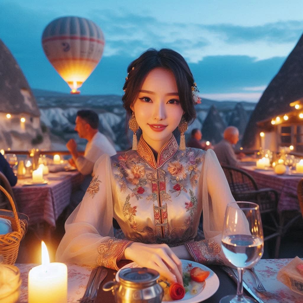 土耳其Cappadocia黃昏晚餐