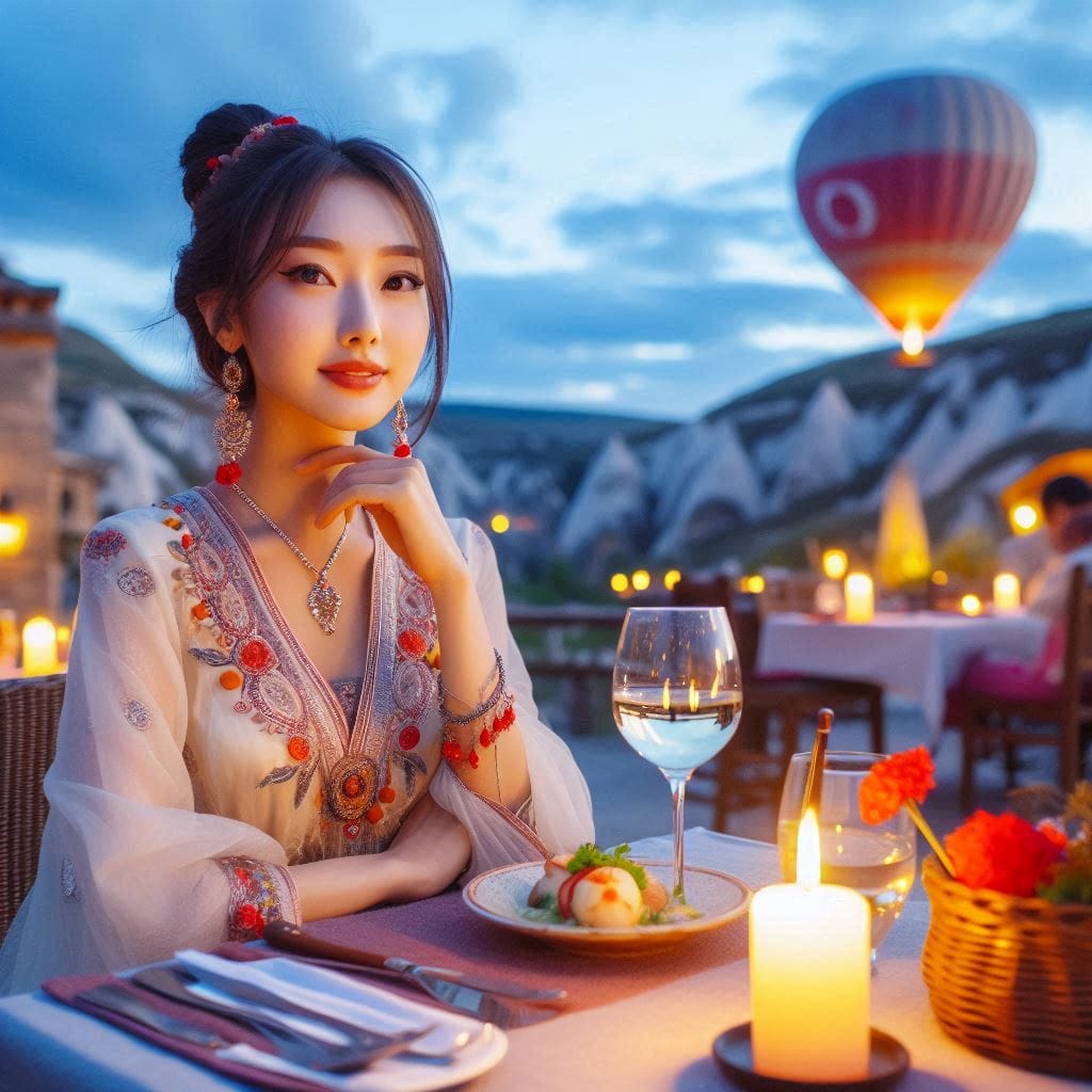 土耳其Cappadocia黃昏晚餐