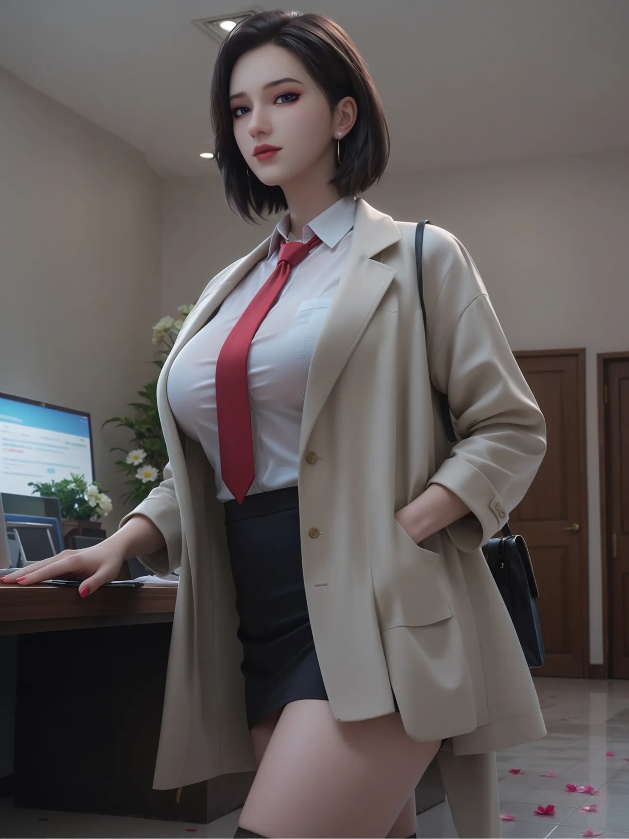 三體*--女律師莊顔