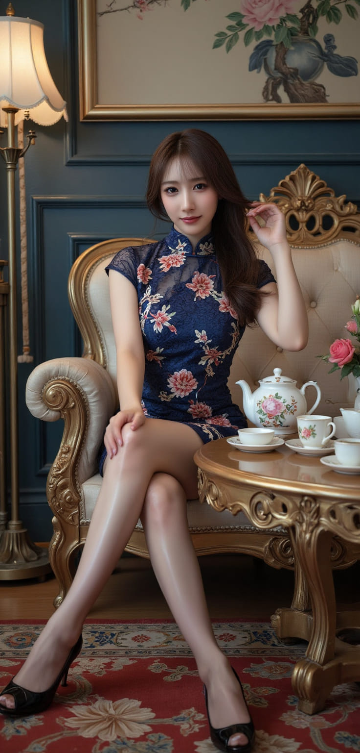 Sister's cheongsam
