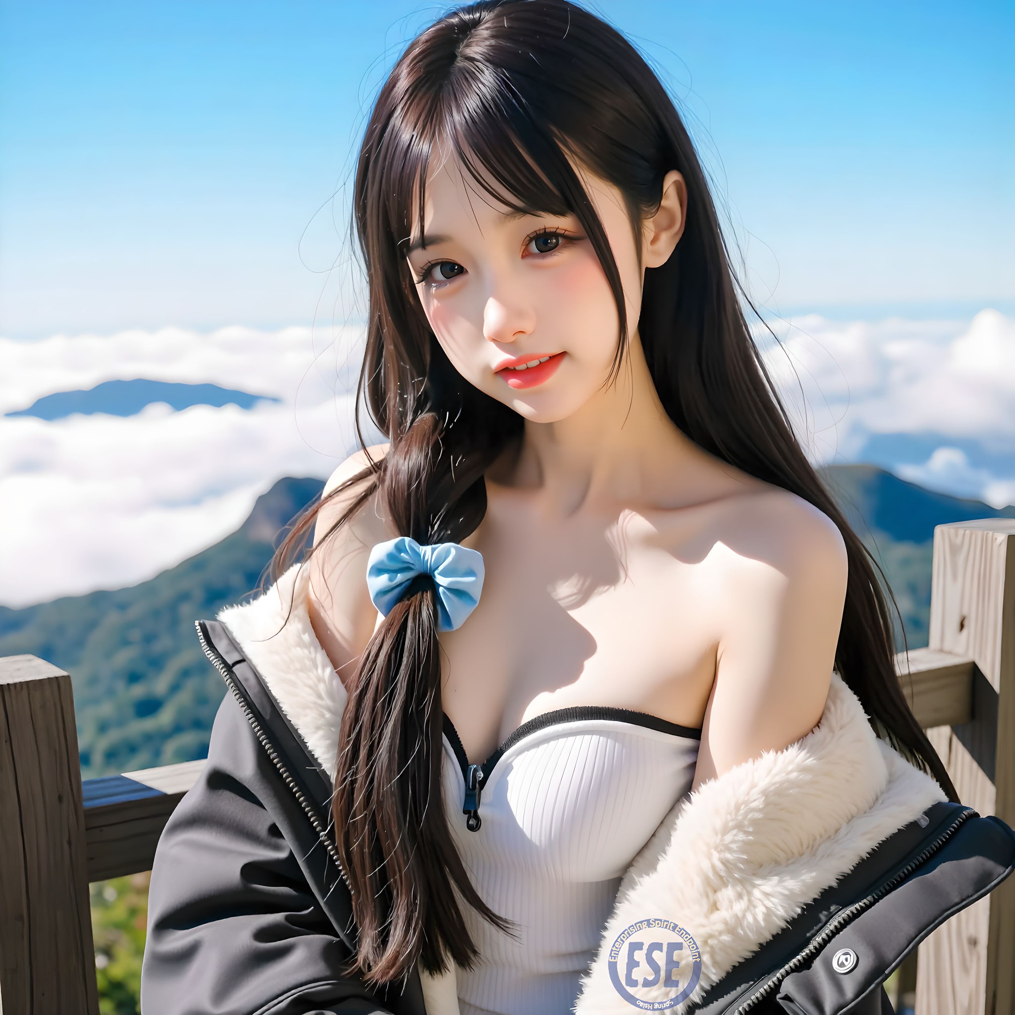 Internet celebrity sister took her sister to shoot outside Mt. Fuji