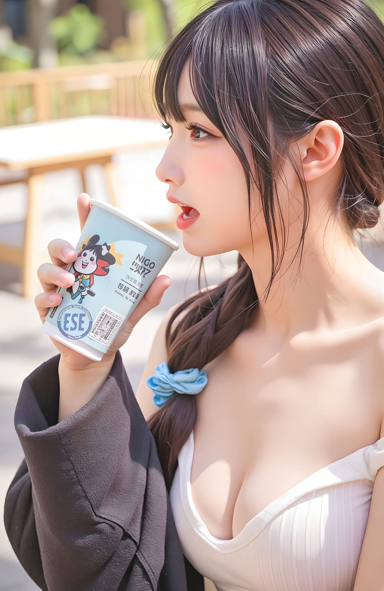 Internet celebrity sister took her sister to shoot outside Mt. Fuji
