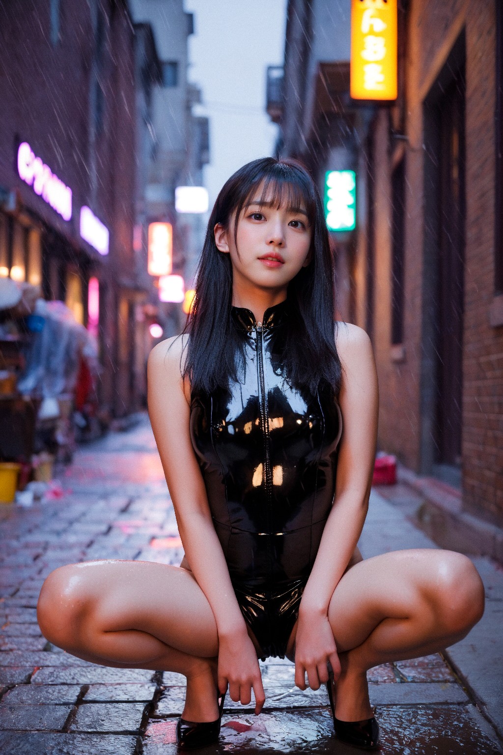 Alleys + latex + lady +2 + (Platinum)
