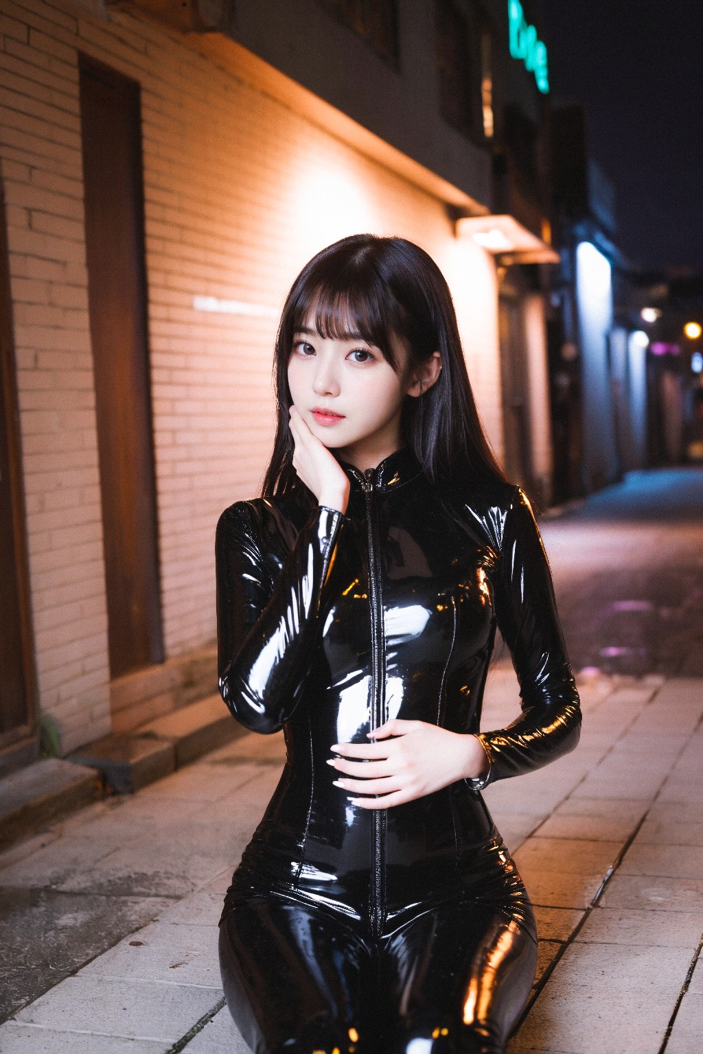 Alleys + latex + lady +2 + (Platinum)