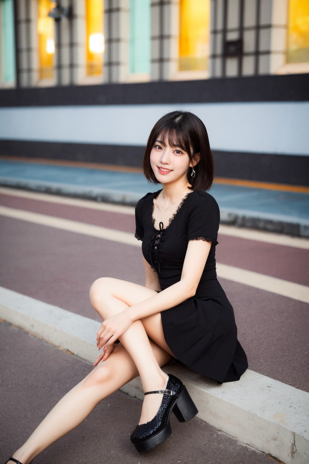 Mini + dress + (Platinum)