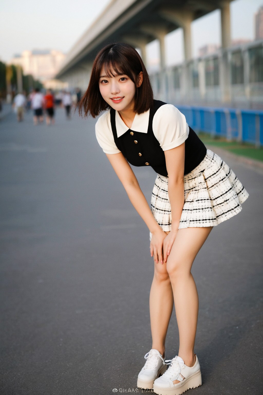 Mini + dress + (Platinum)