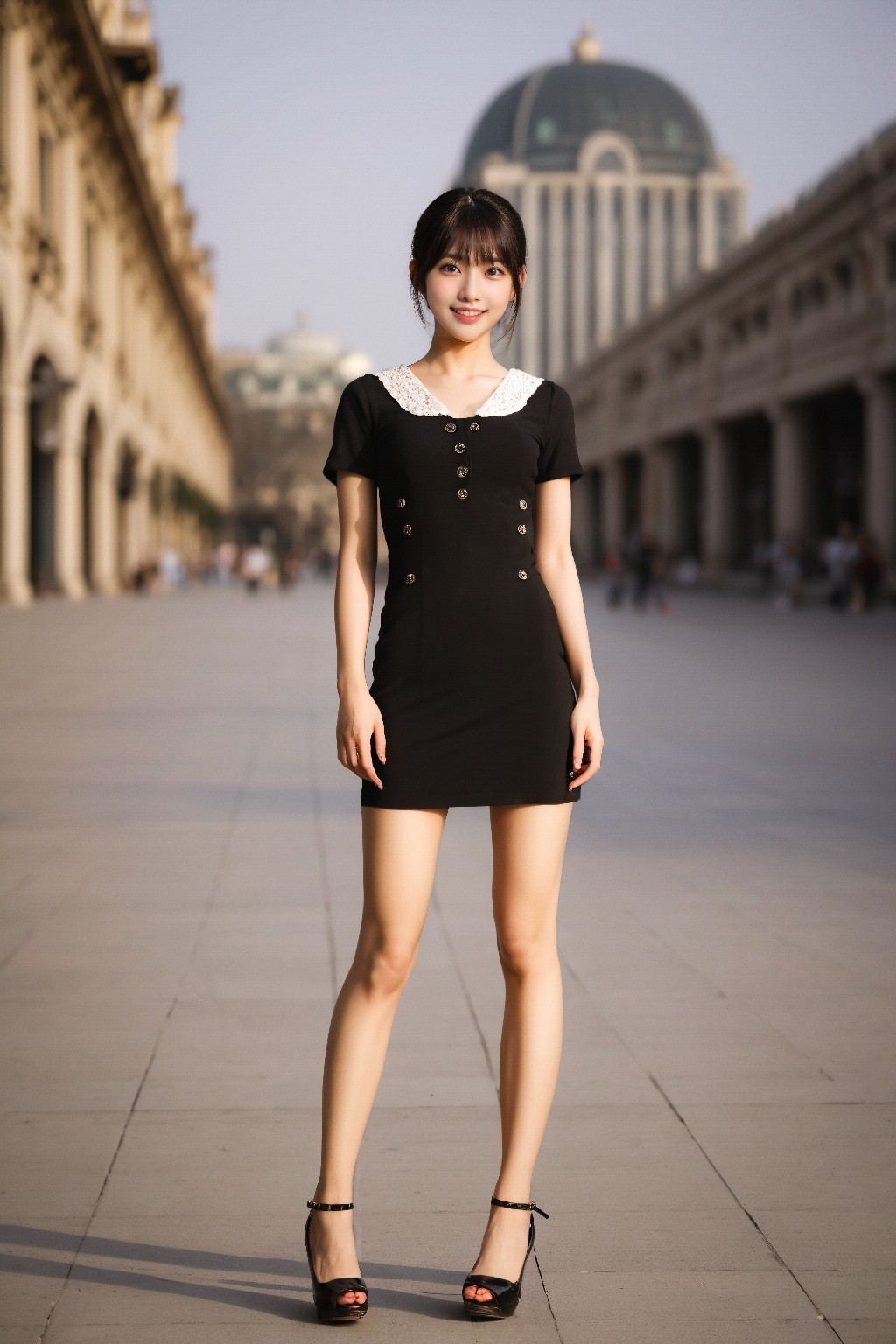 Mini + dress + (Platinum)
