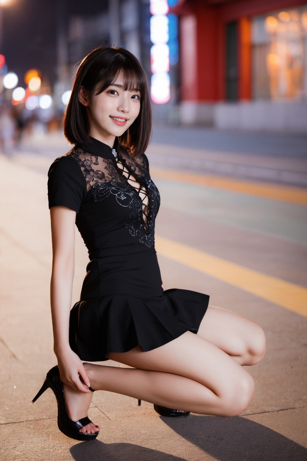 Mini + dress + (Platinum)