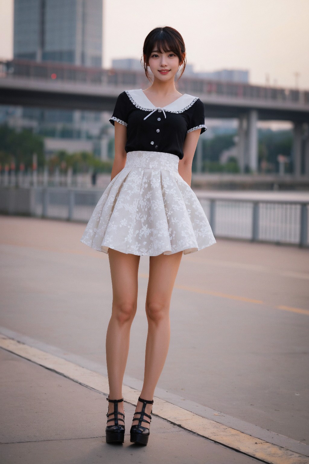 Mini + dress + (Platinum)
