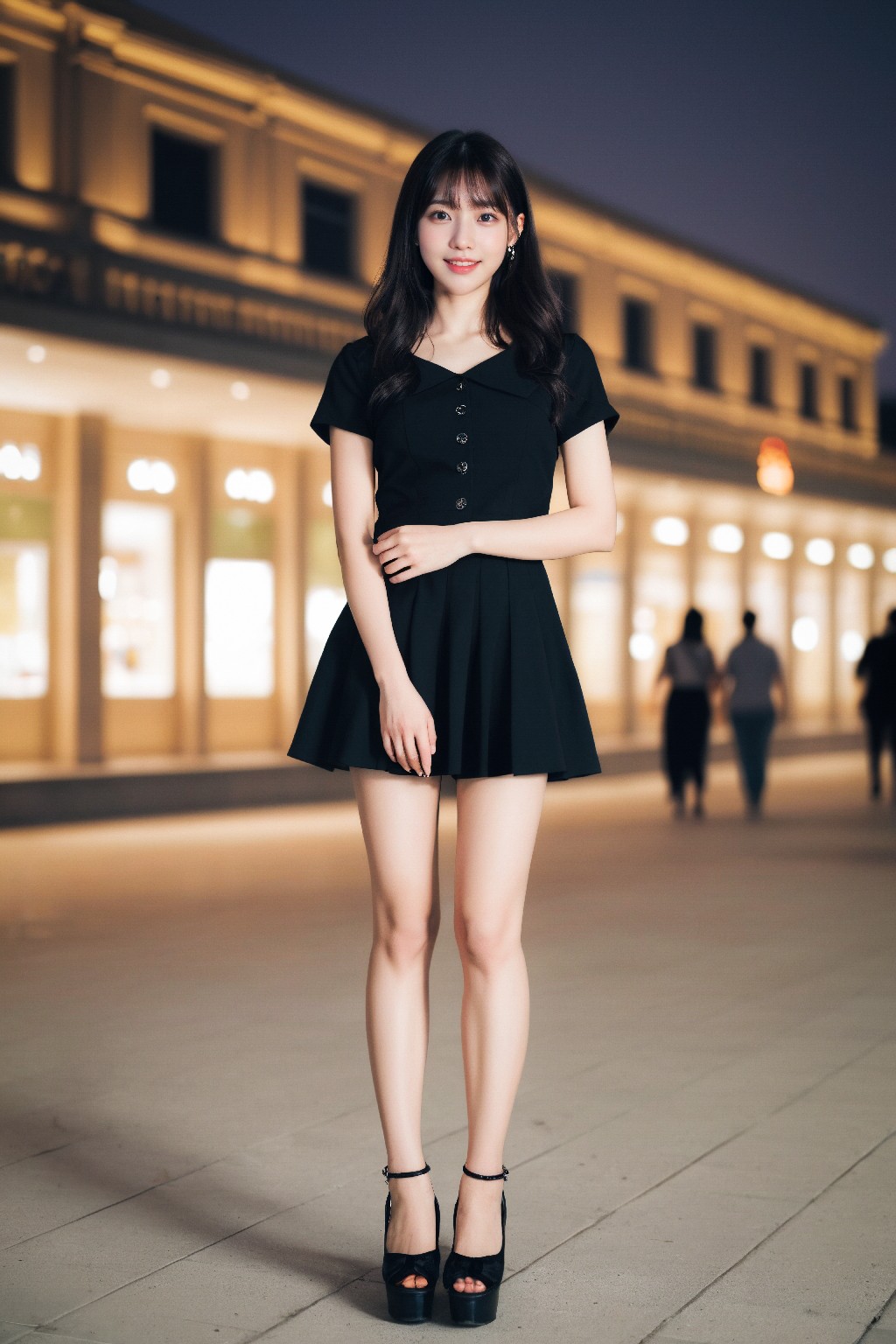 Mini + dress + (Platinum)