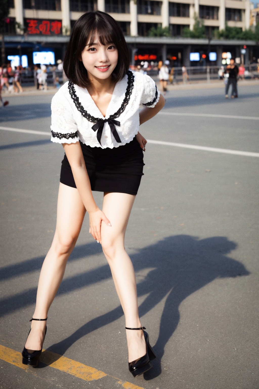 Mini + dress + (Platinum)