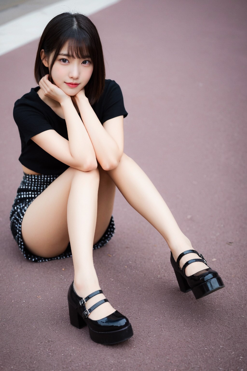Mini + dress + (Platinum)