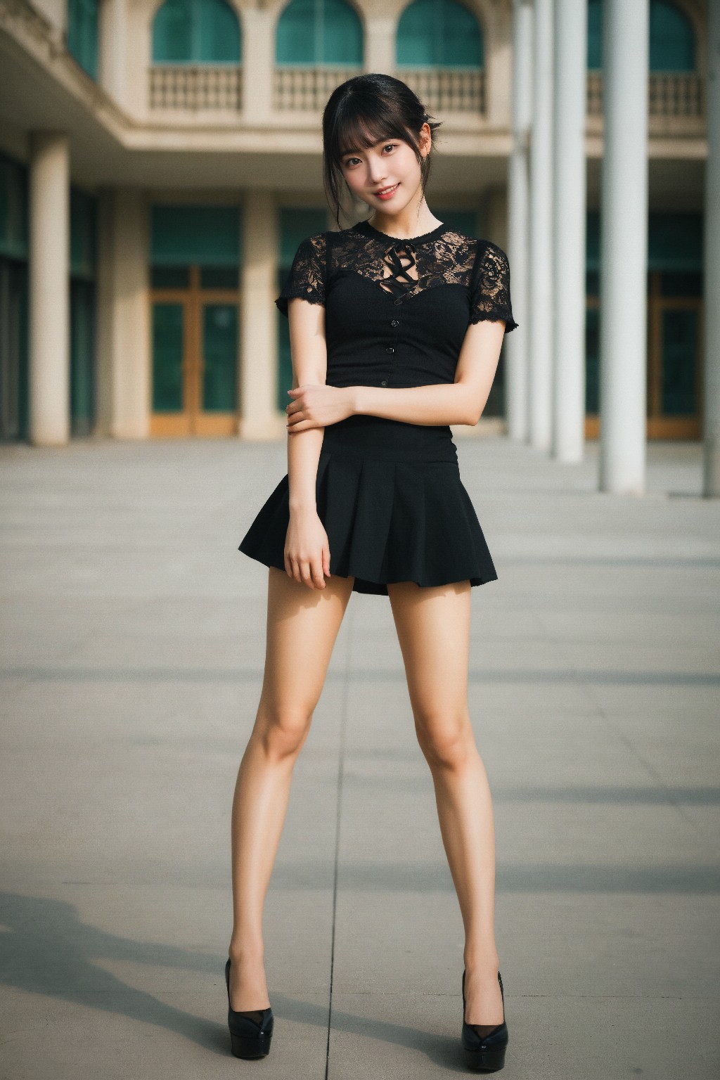 Mini + dress + (Platinum)