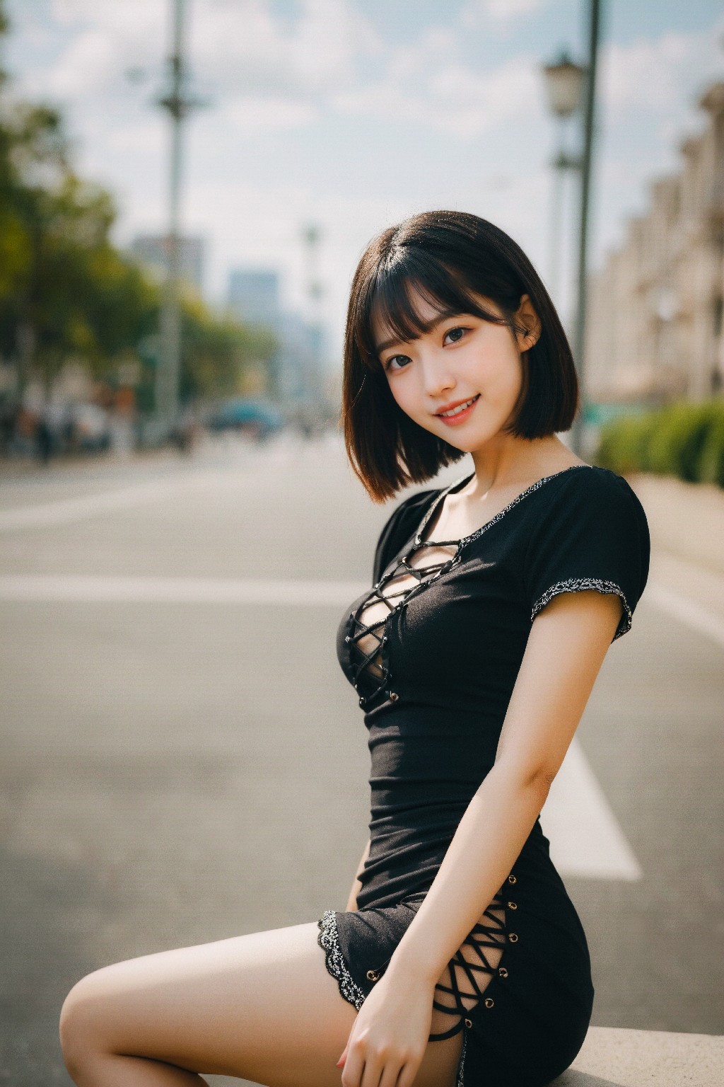 Mini + dress + (Platinum)