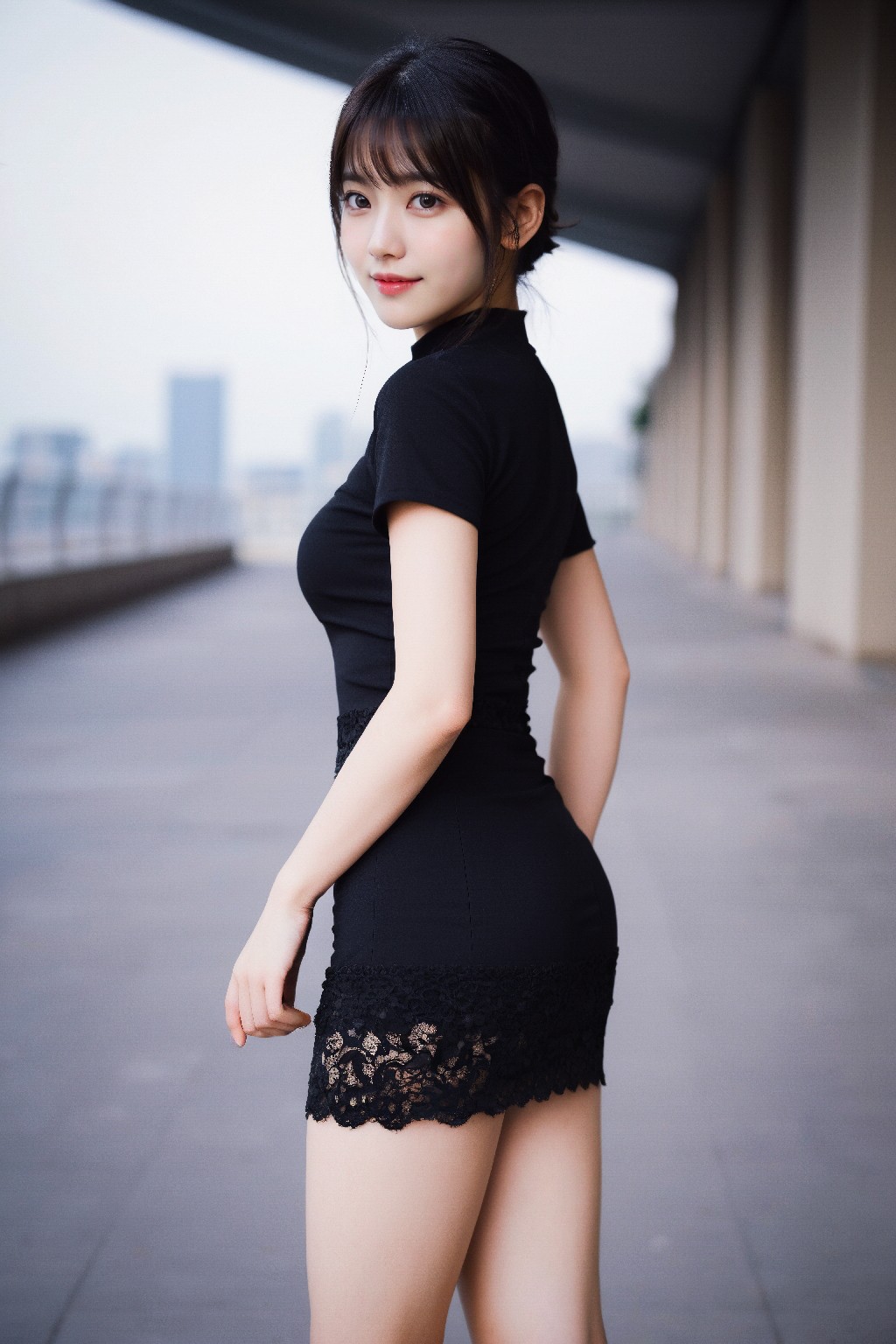 Mini + dress + (Platinum)