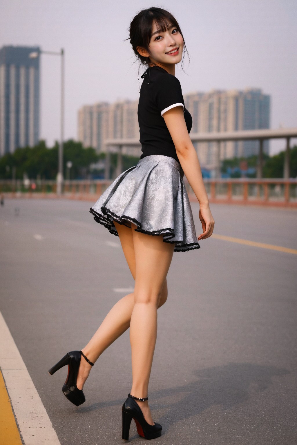 Mini + dress + (Platinum)