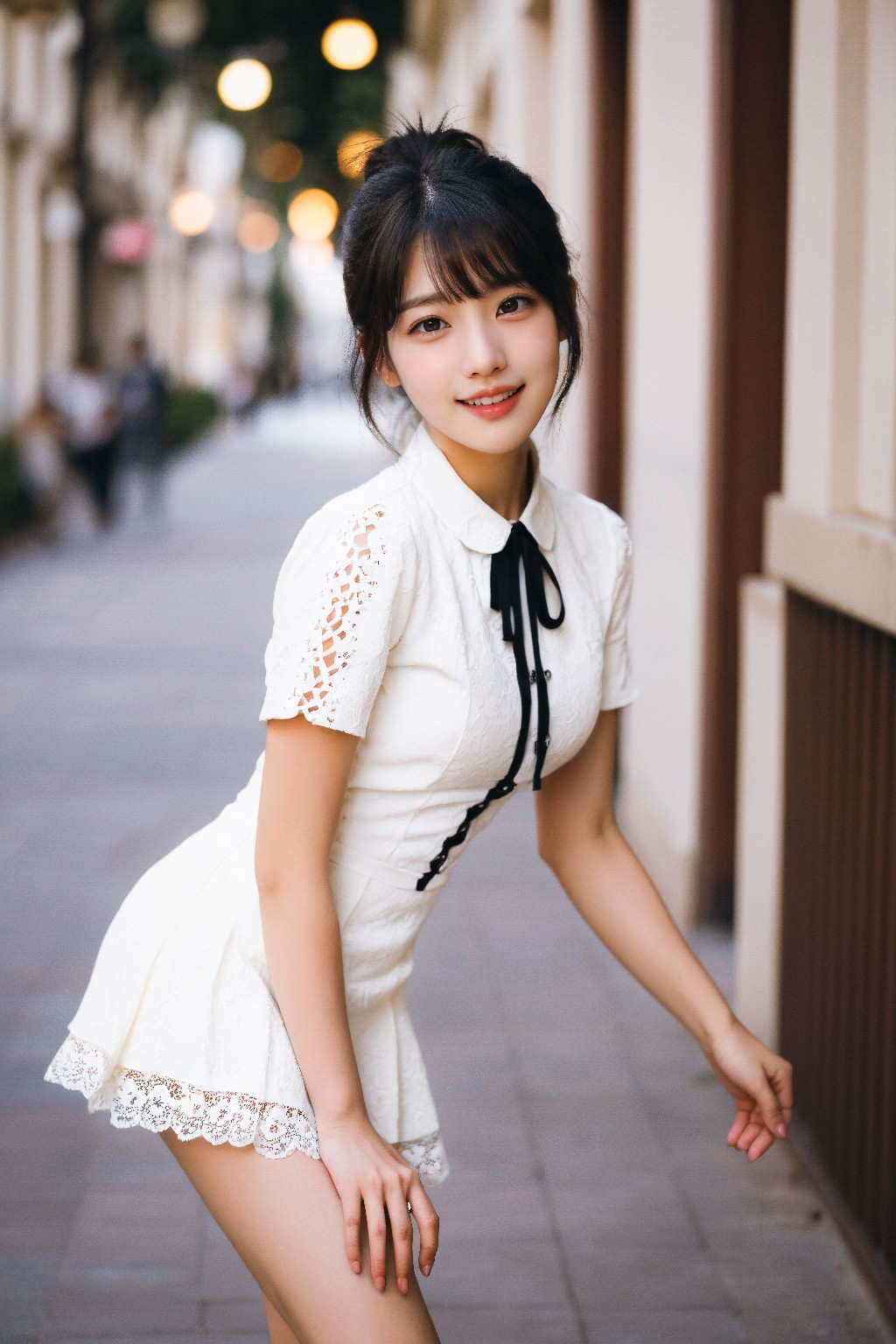 Mini + dress + (Platinum)