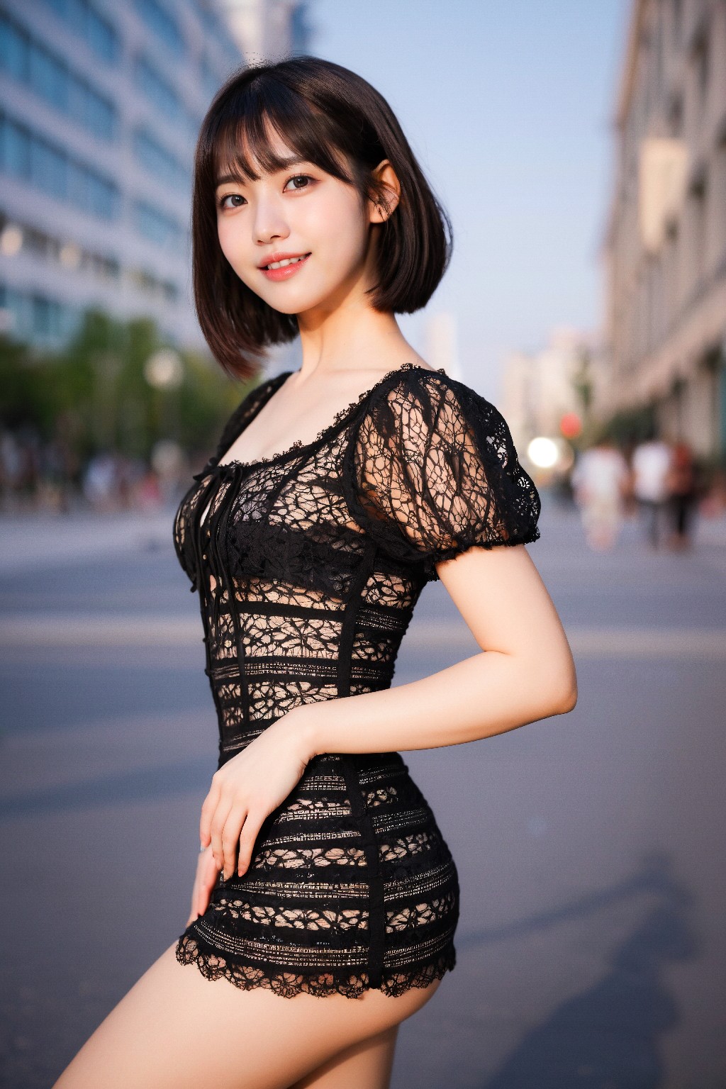Mini + dress + (Platinum)