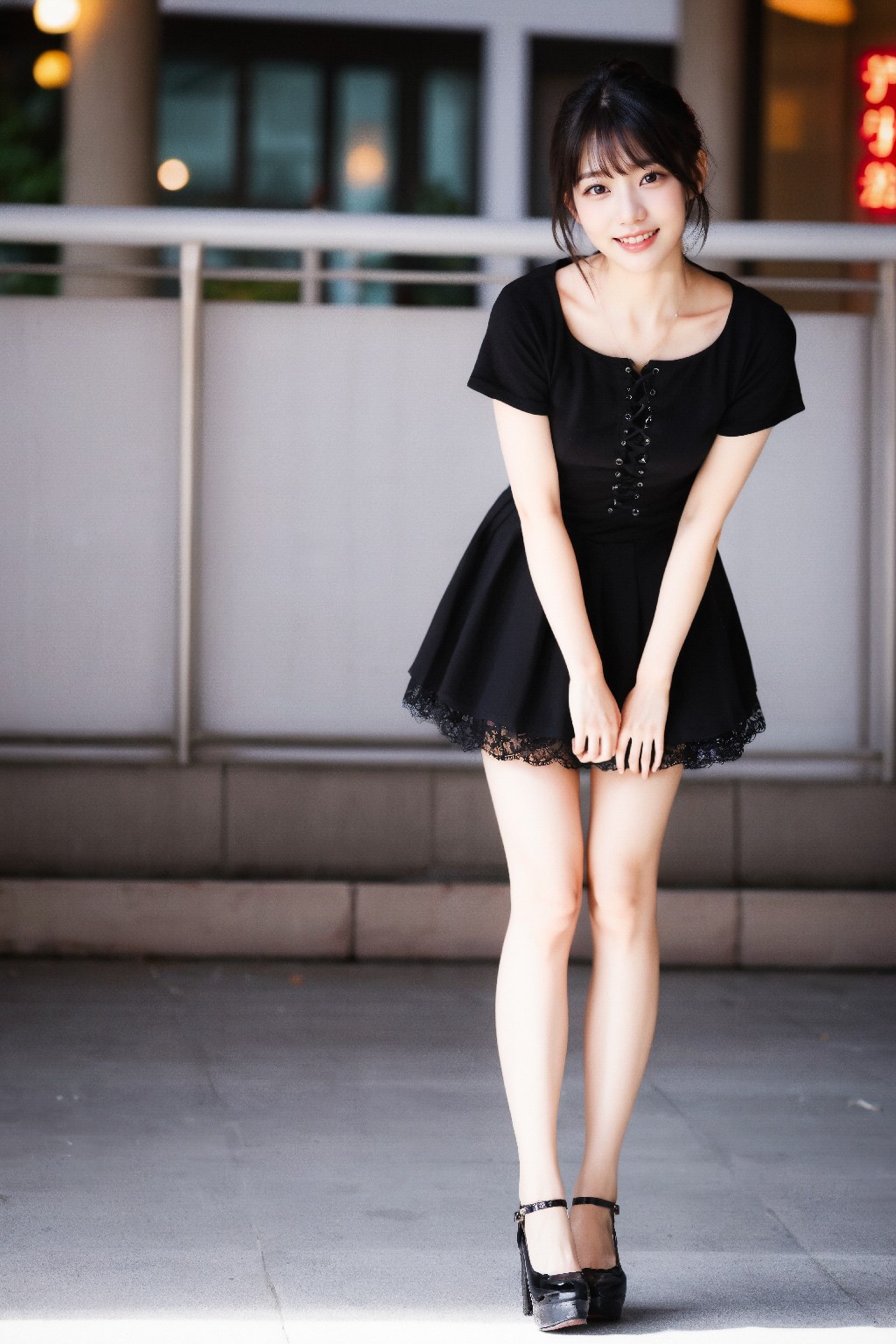 Mini + dress + (Platinum)