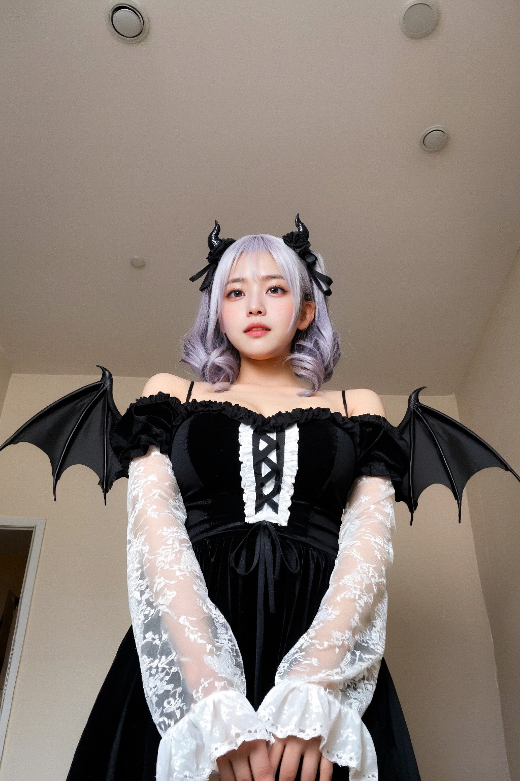 Succubus + cosplay + (Platinum)