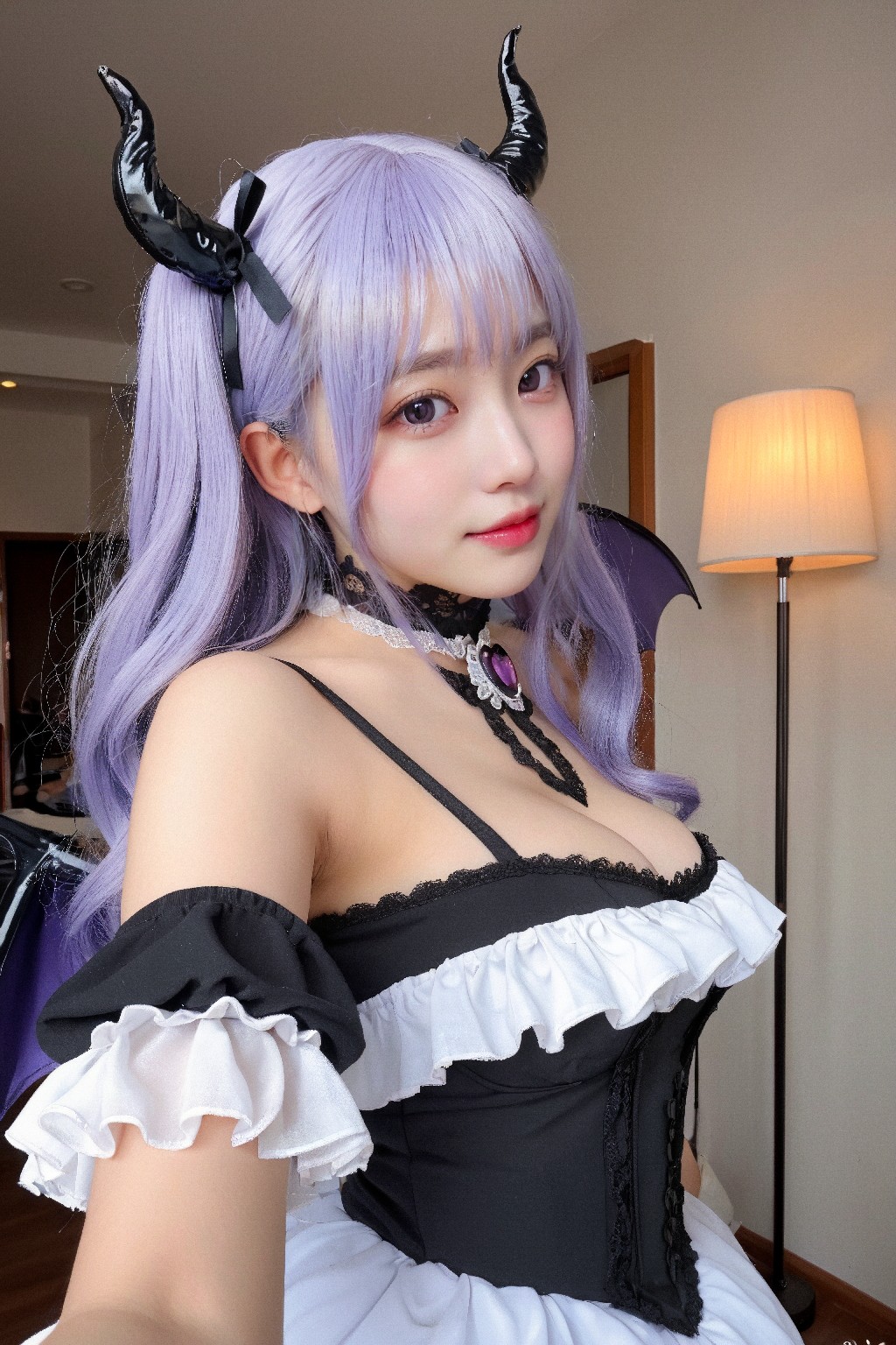 Succubus + cosplay + (Platinum)