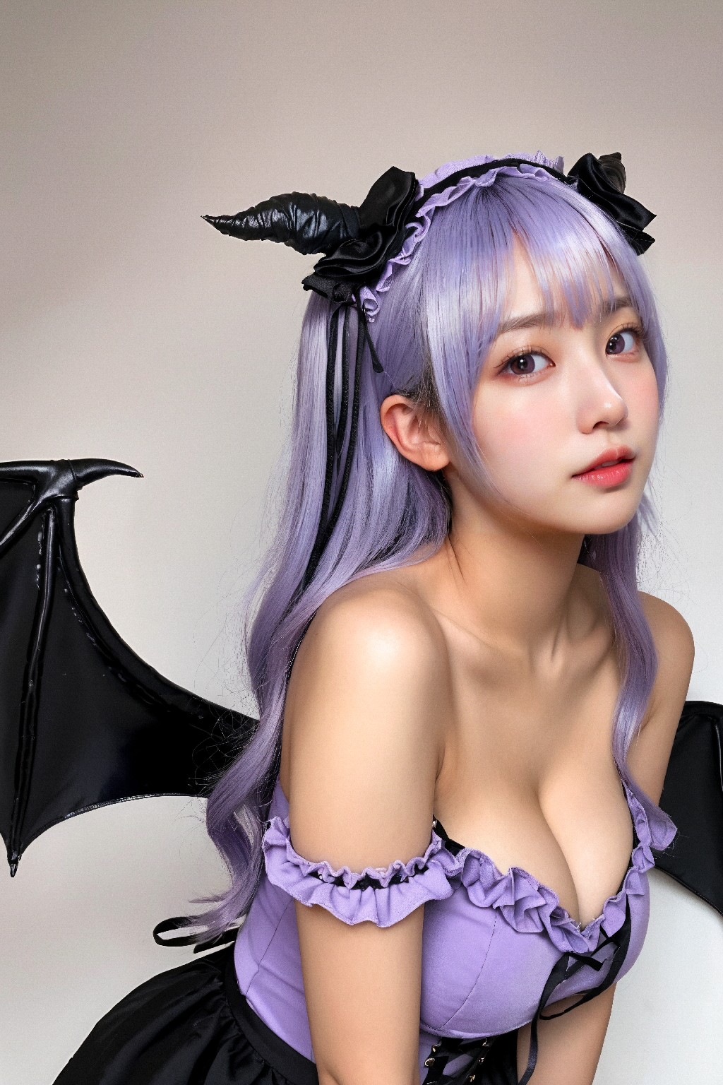 Succubus + cosplay + (Platinum)
