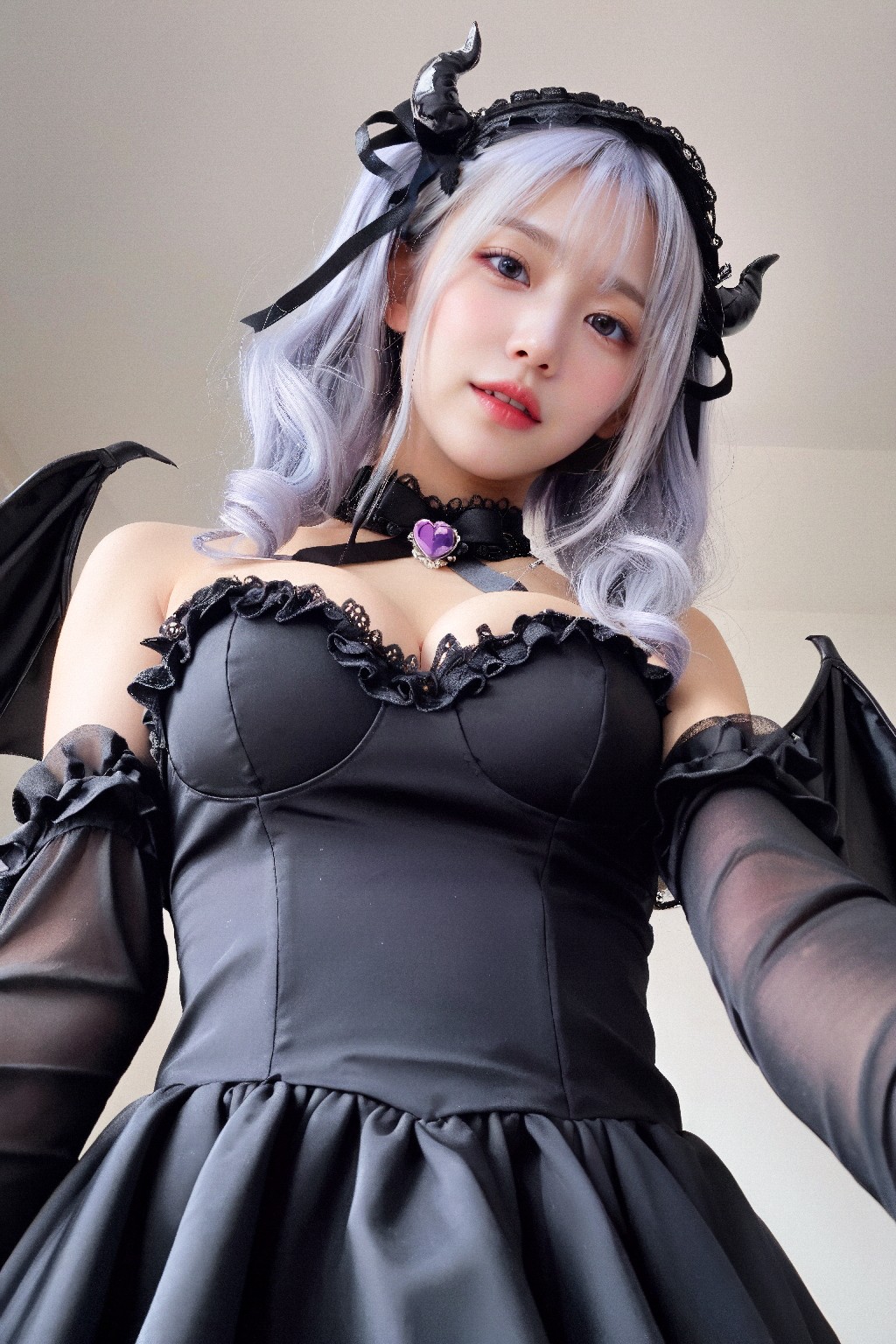 Succubus + cosplay + (Platinum)