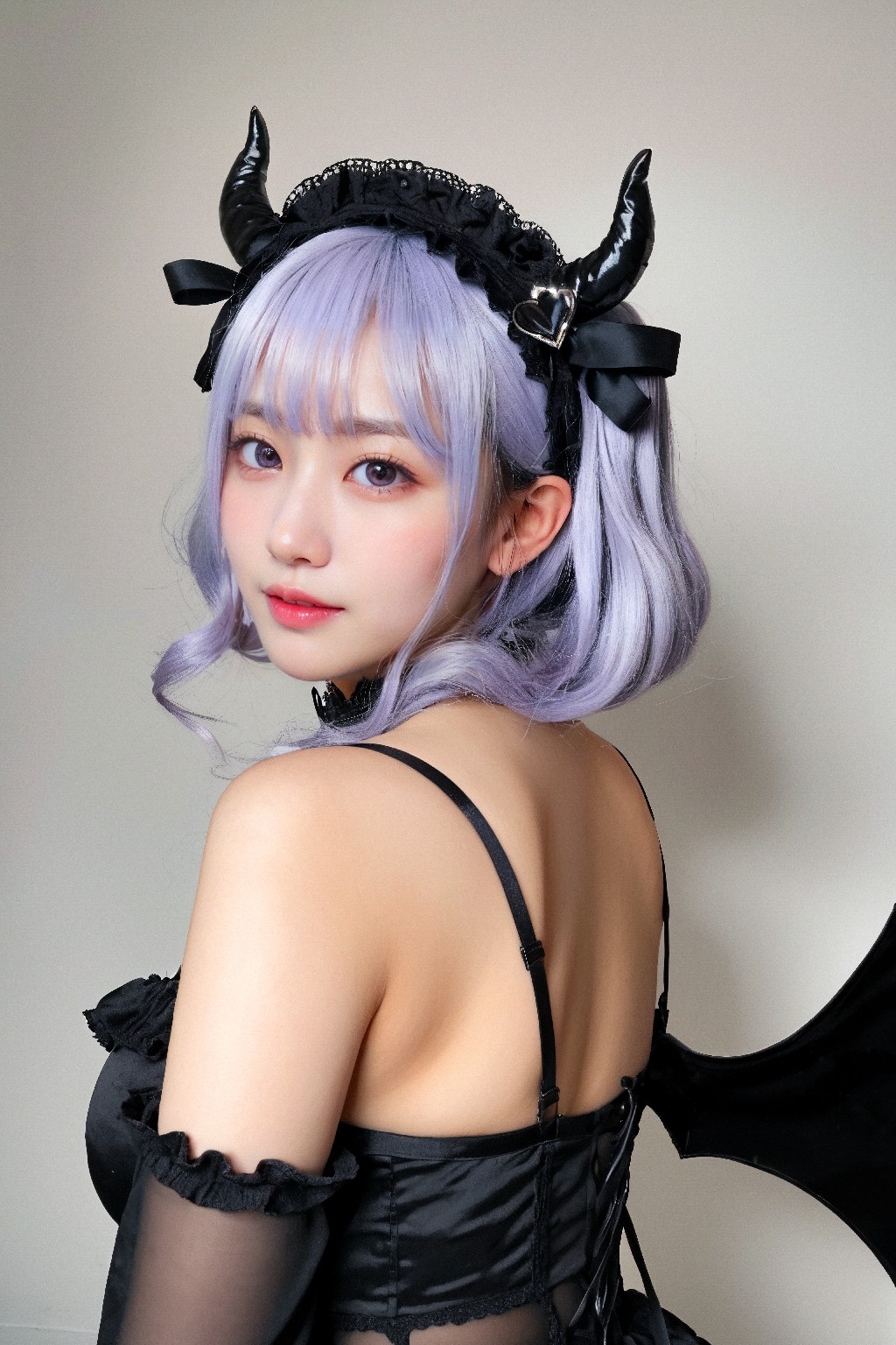Succubus + cosplay + (Platinum)