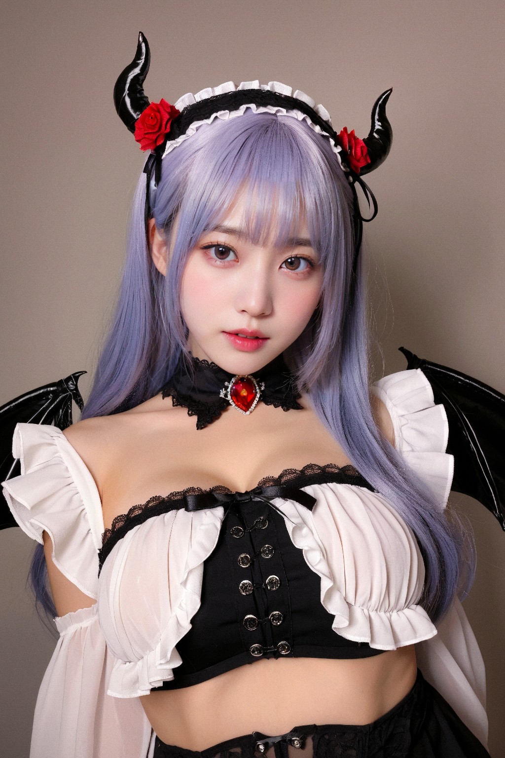 Succubus + cosplay + (Platinum)