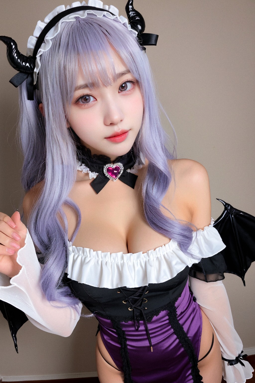 Succubus + cosplay + (Platinum)