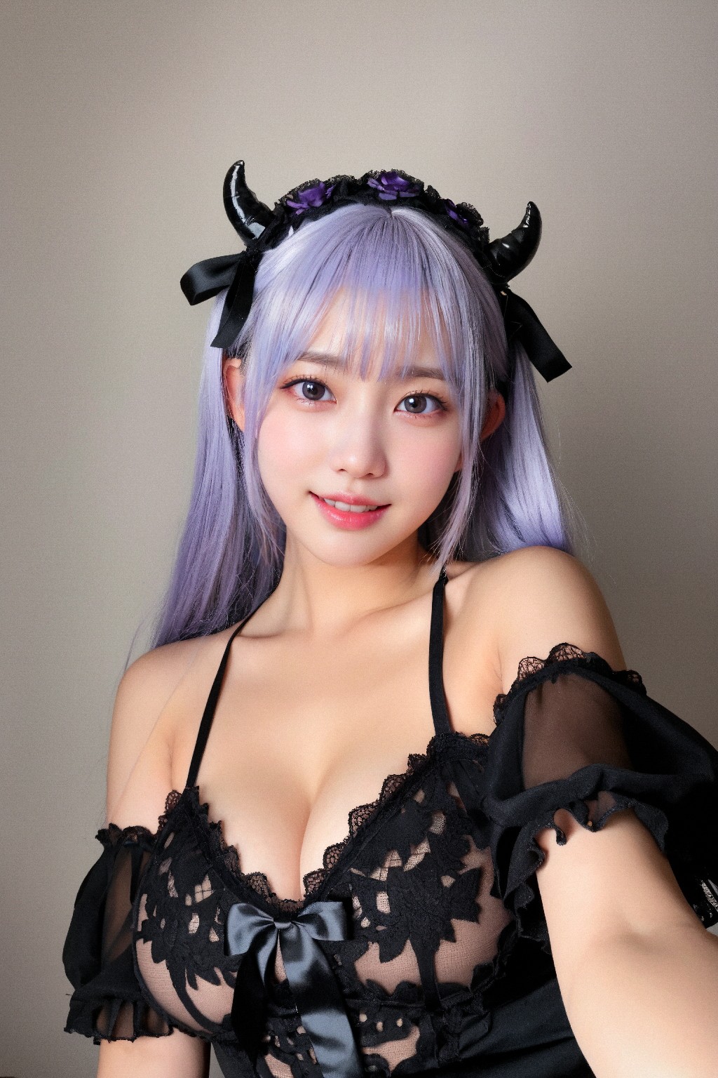 Succubus + cosplay + (Platinum)