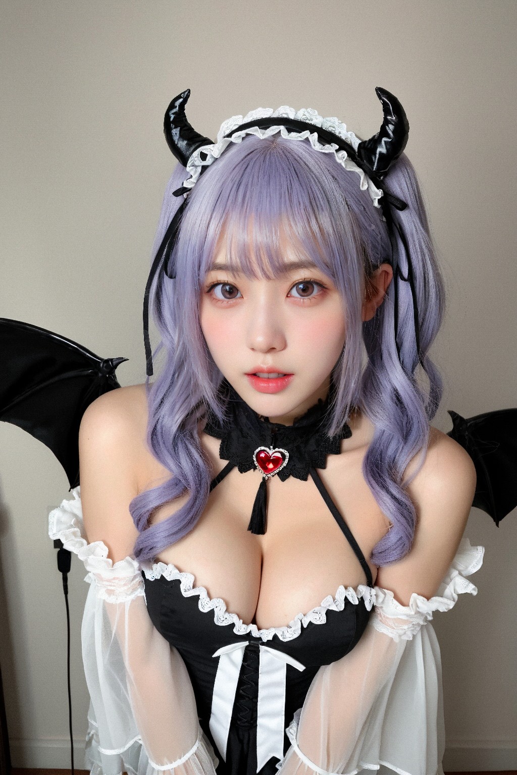 Succubus + cosplay + (Platinum)