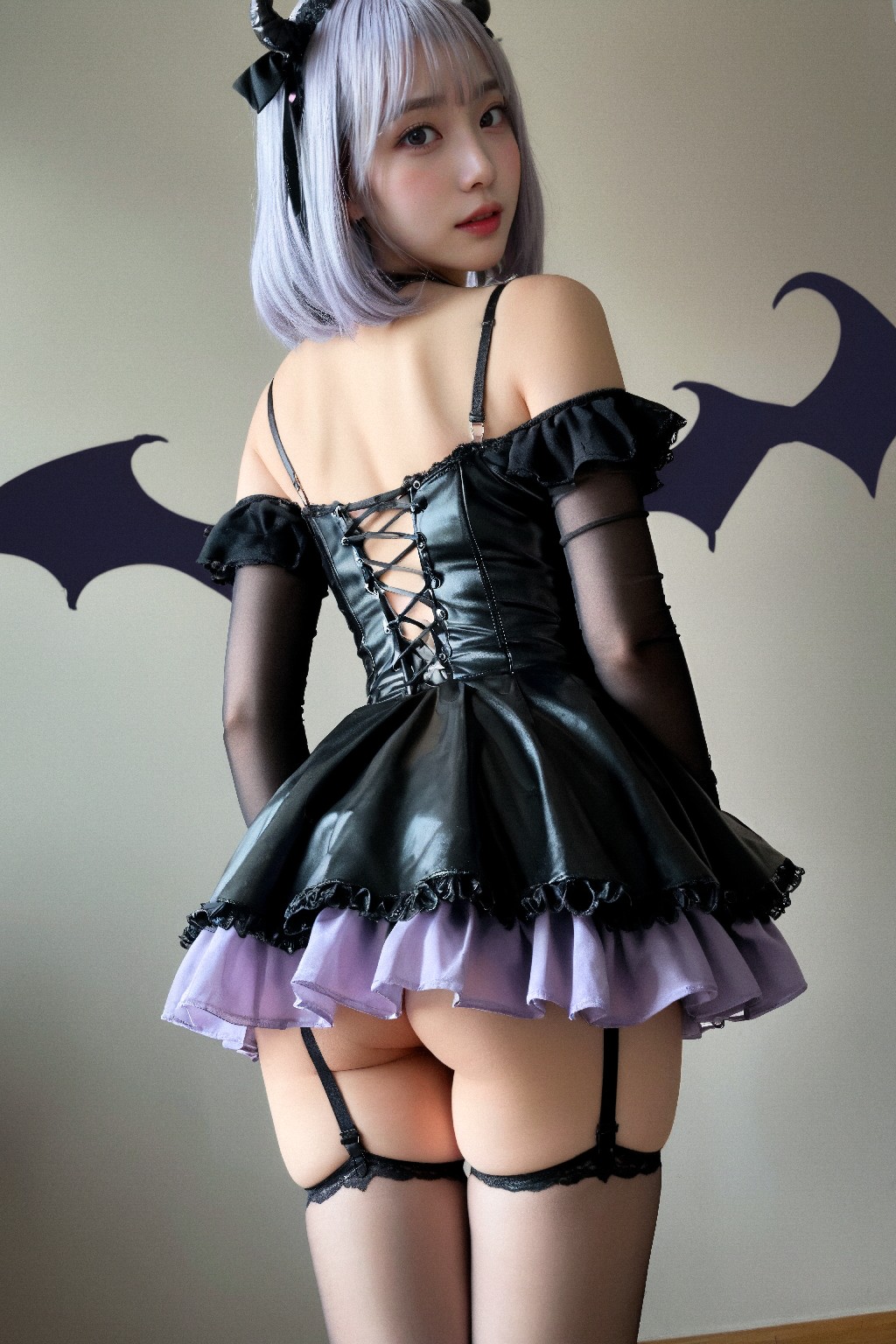 Succubus + cosplay + (Platinum)