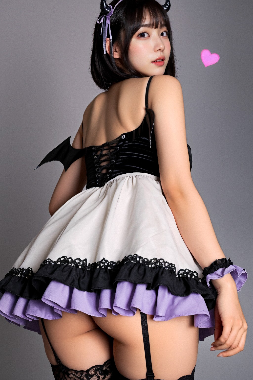 Succubus + cosplay + (Platinum)